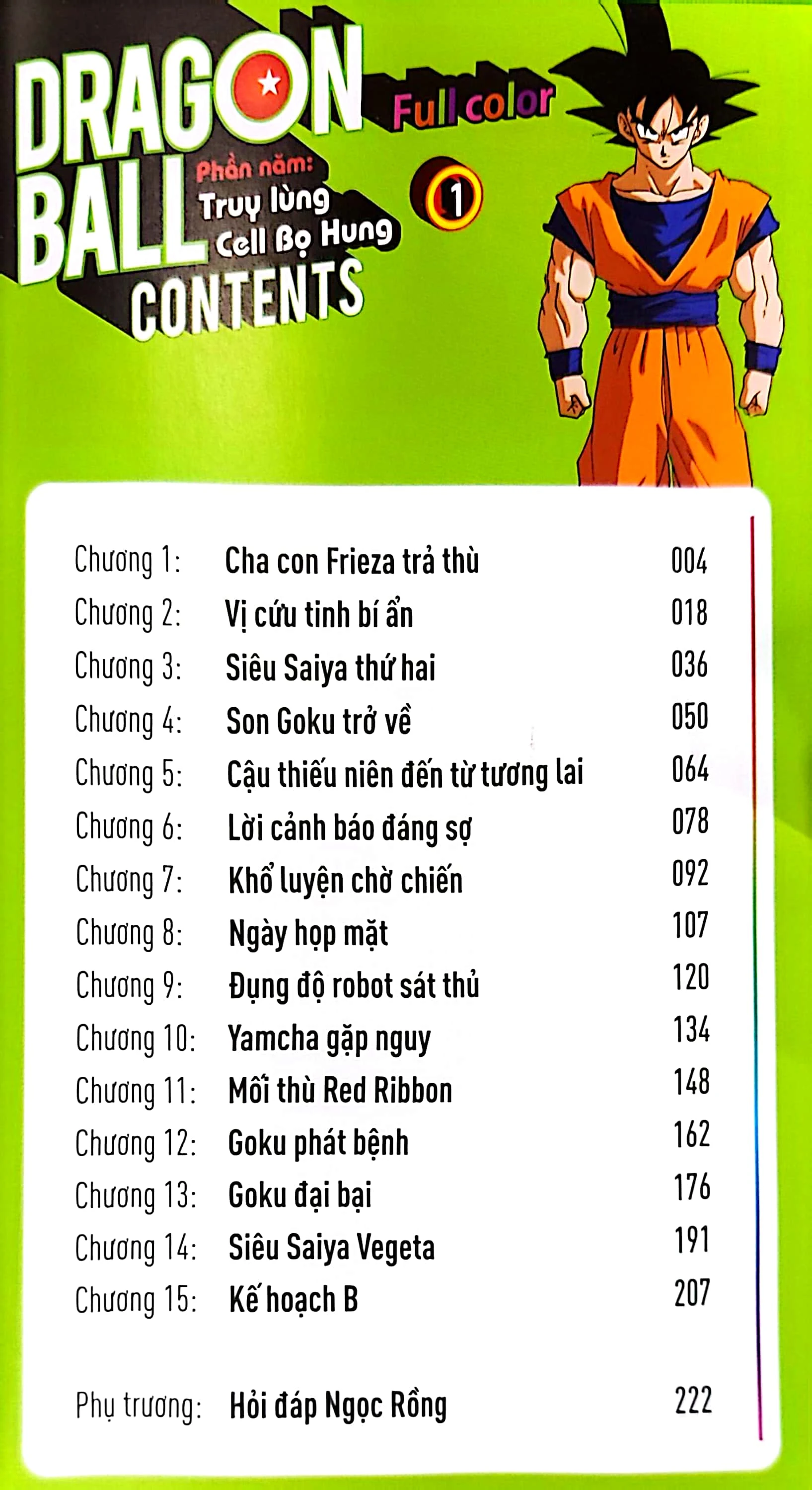 Dragon Ball Full Color - Truy Lùng Cell Bọ Hung - Tập 1
