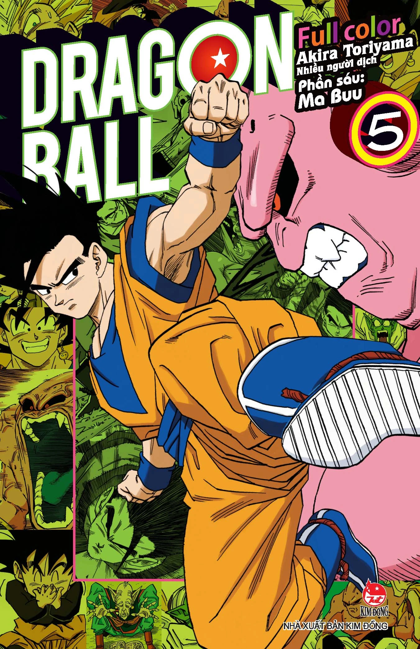 Dragon Ball Full Color - Ma Buu - Tập 5